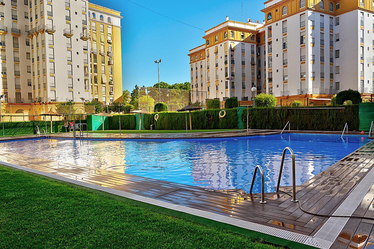 Luxury Apartment In Seville With Pool Exterior foto