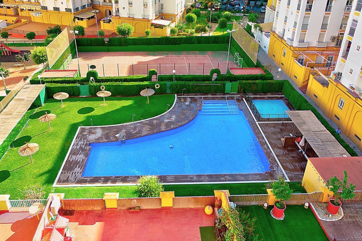 Luxury Apartment In Seville With Pool Exterior foto