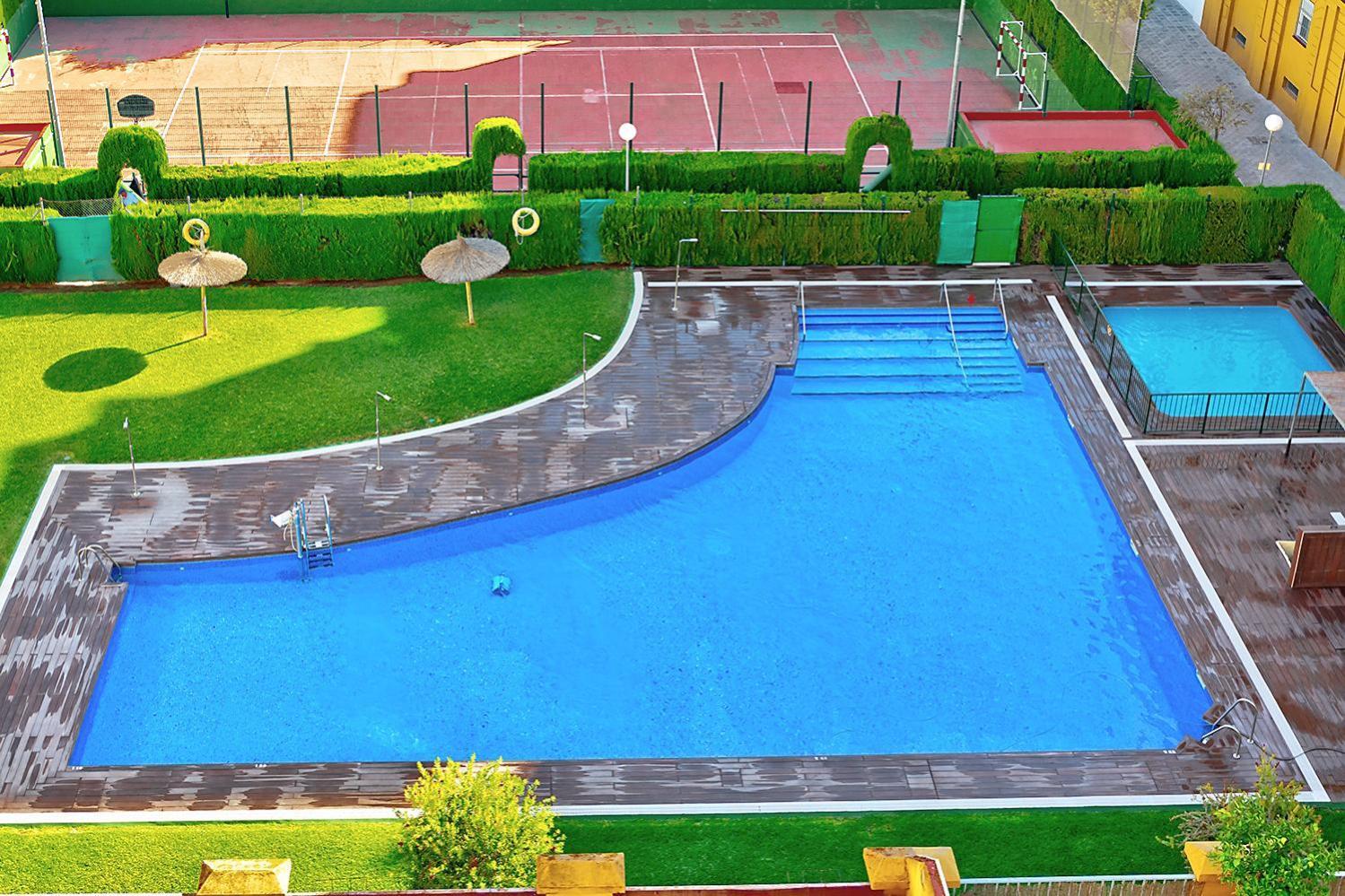 Luxury Apartment In Seville With Pool Exterior foto